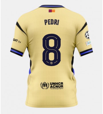 Barcelona Pedri Gonzalez #8 Bortatröja 2025-26 Kortärmad